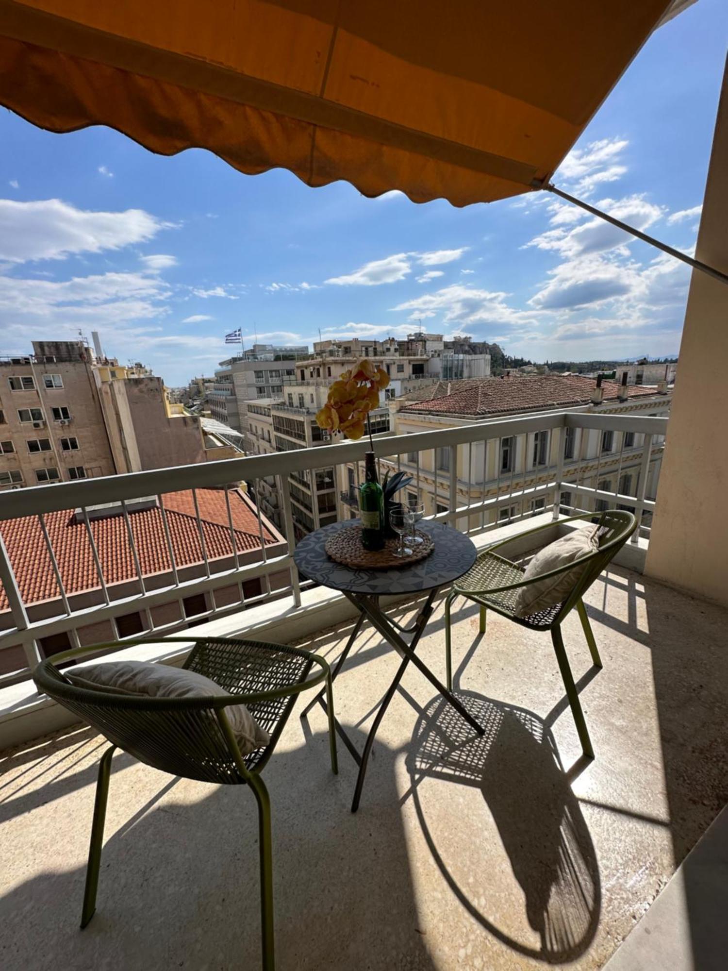 2 Bd Apt In Syntagma With Acropolis View Athens Ngoại thất bức ảnh