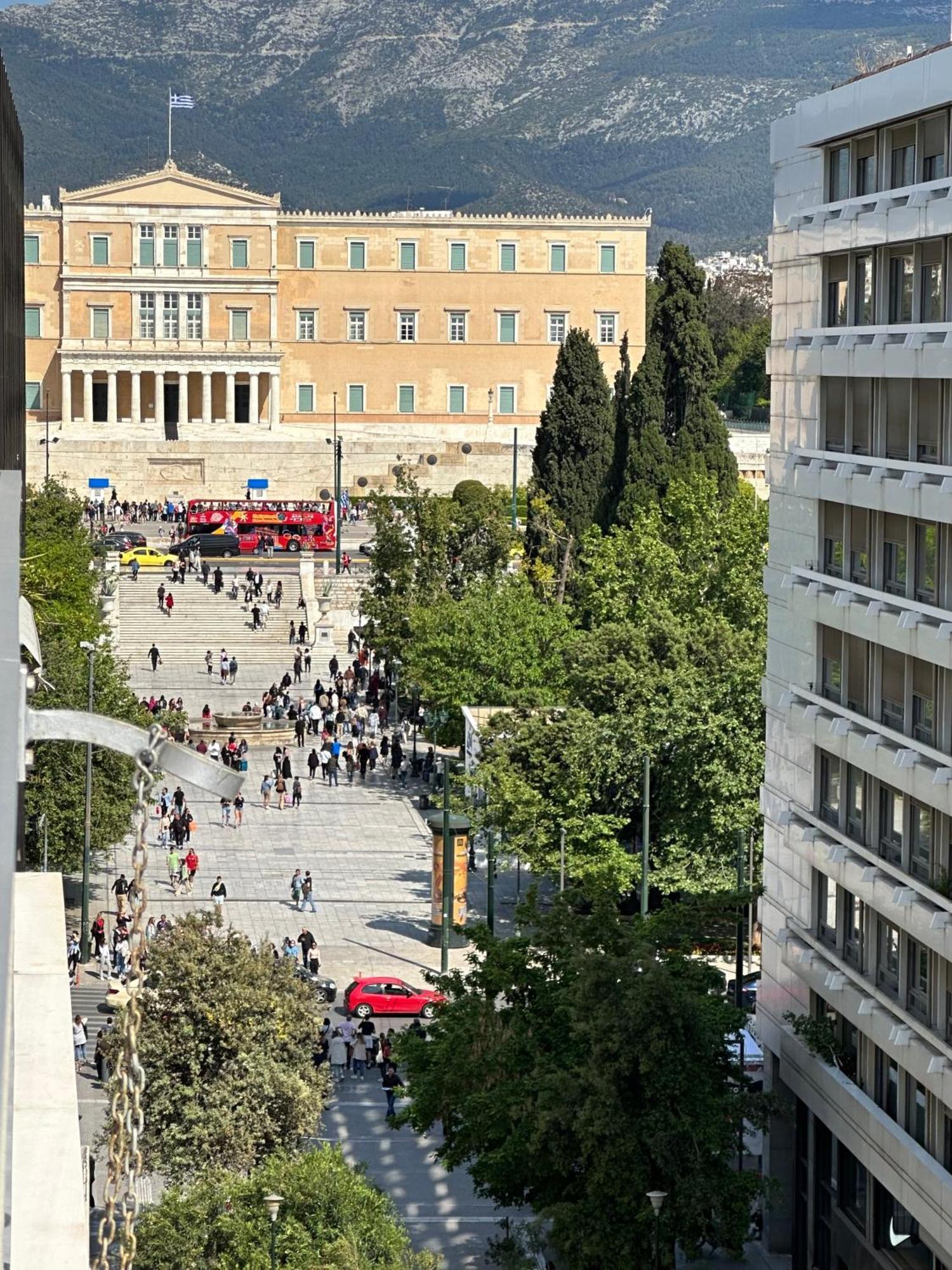 2 Bd Apt In Syntagma With Acropolis View Athens Ngoại thất bức ảnh